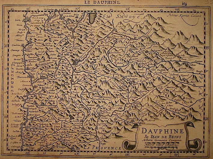 Mercator Gerard - Hondius Jodocus Dauphine 1630 Amsterdam